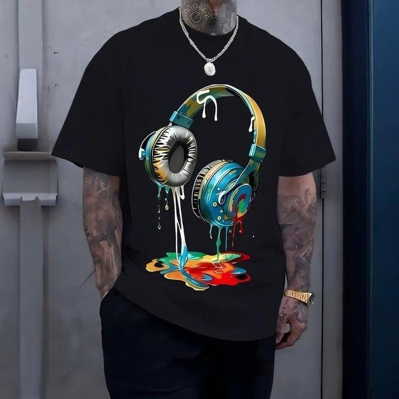 Camiseta clássica estampada