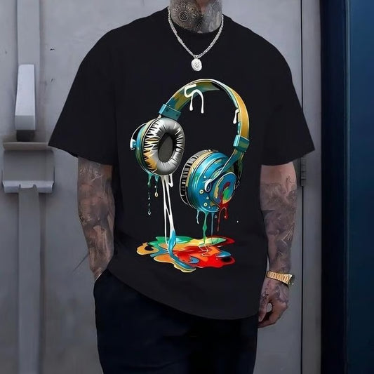 Camiseta clássica estampada